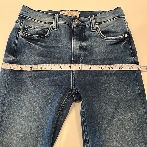 Free People High Rise Skinny Ankle Size 26 - Picture 5 of 16